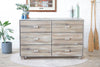 Natural solid wood dresser or storage chest. Furniture for home storage. Chevron pattern detailing. Solid wood drawers. Handcrafted in the USA. Heirloom quality. Sustainably sourced.