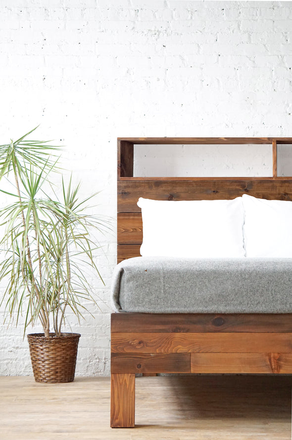 The Study Bookshelf Headboard