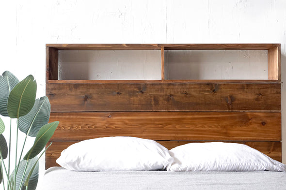 The Study Bookshelf Headboard