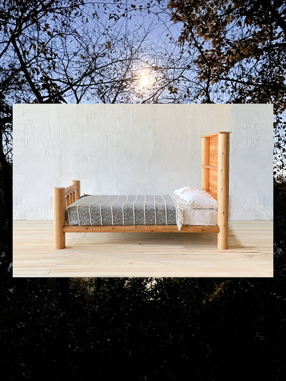 The Big Woods Log Bed