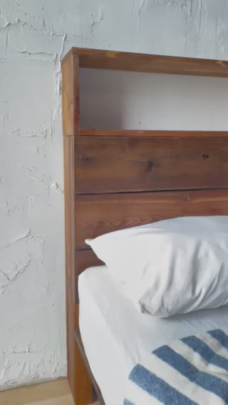The Study Bookshelf Headboard