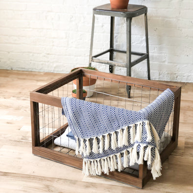 The Industrial Wire & Rustic Bin - Handmade in USA