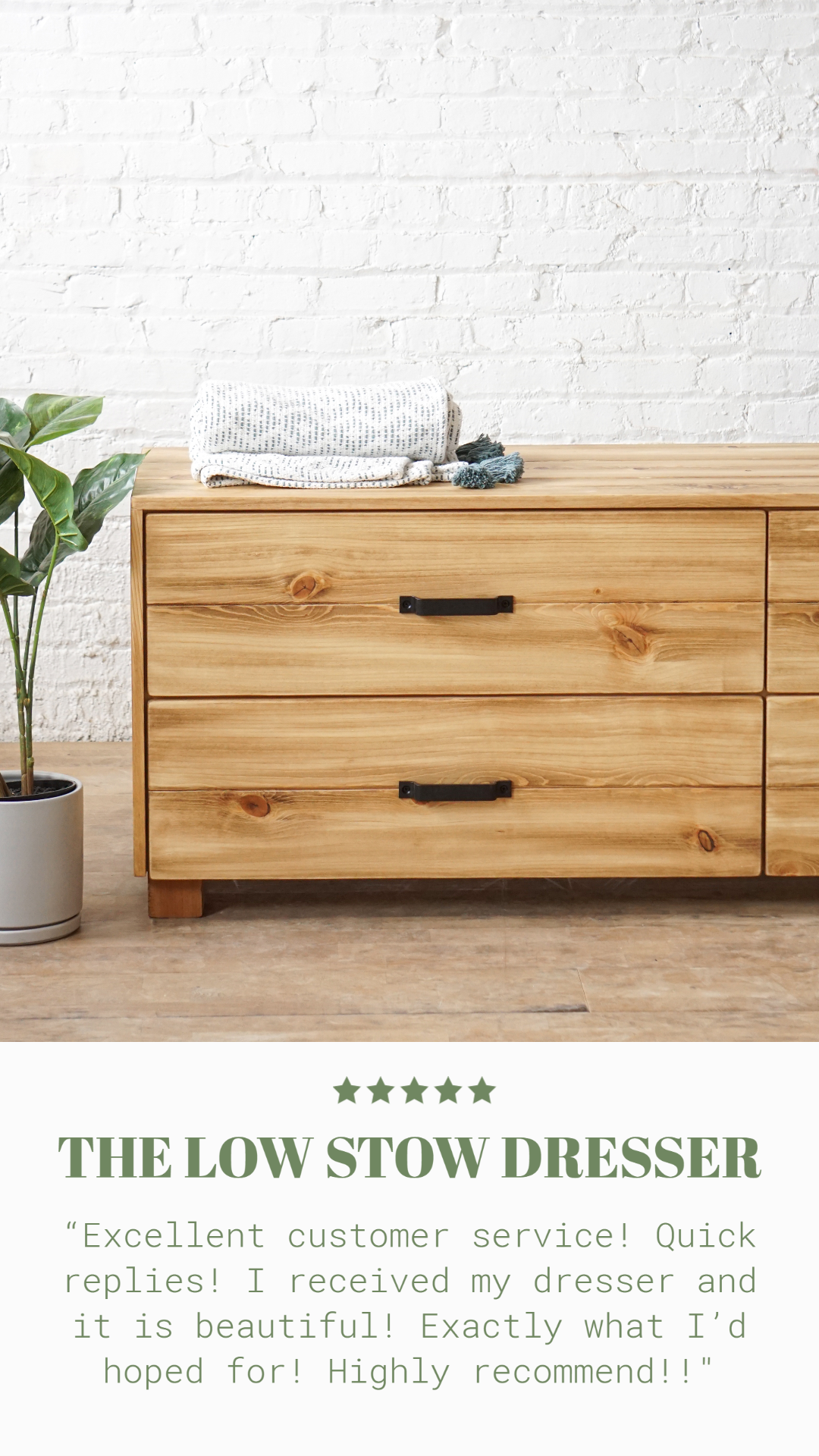 The Low Stow Dresser - Home Storage
