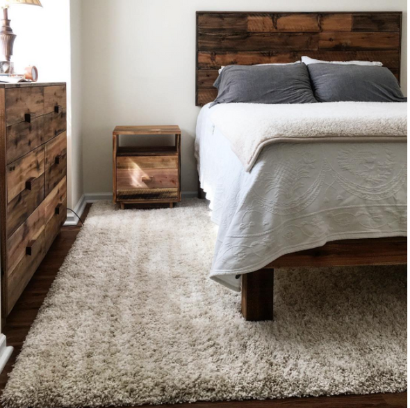 The Homestead Bed - Rustic Barnwood Reclaimed Bed Frame - Repurposed Timber - Handmade in USA