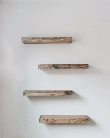 Timber Edge Floating Shelves